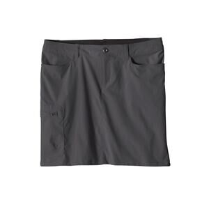 PATAGONIA Forge Grey Quandary Skirt Athleisure Gorpcore Outdoors Women's Size 8